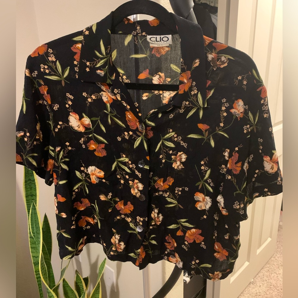 Vintage floral shirt